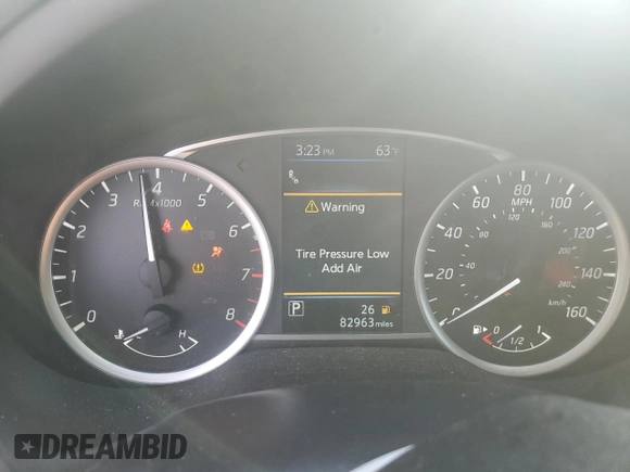 2019 Nissan Sentra SV with VIN 3N1AB7AP9KY349883, listed as a Copart auction lot 41337605 with 82,963 mi miles and Salvage Title. Bid and sale history available at DreamBid. Image 9.