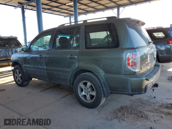 2006 Honda Pilot EX-L with VIN 2HKYF18596H536447, listed as a Copart auction lot 54239375 with 198,959 mi miles and Salvage Title. Bid and sale history available at DreamBid. Image 2.