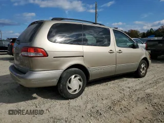 2002 Toyota Sienna LE with VIN 4T3ZF13C12U473762, listed as a Copart auction lot 79647244 with 289,344 mi miles and Salvage Title. Bid and sale history available at carsss.com. Image 3.
