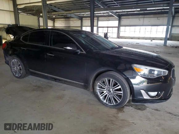 2015 Kia Cadenza Premium with VIN KNALN4D73F5171251, listed as a Copart auction lot 82000444 with 1,466,161 mi miles and Salvage Title. Bid and sale history available at carsss.com. Image 4.