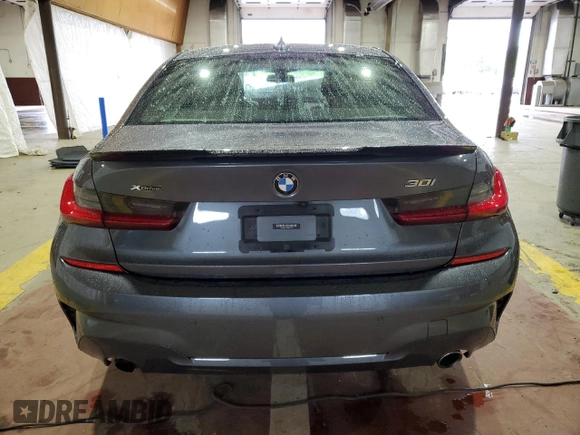 2021 BMW 3 Series 330i xDrive with VIN 3MW5R7J03M8C21135, listed as a Copart auction lot 60103245 with Not provided miles and Salvage title. Bid and sale history available at DreamBid. Image 6.
