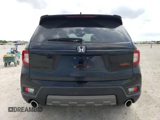 2025 Honda Passport TrailSport z VIN 5FNYF8H6XSB020043, wystawiony jako Copart lot #55141675 z przebiegiem 895 mil mil oraz Szkoda całkowita • Salvage title. Historia ofert i sprzedaży dostępna na DreamBid. Obrazek 6.
