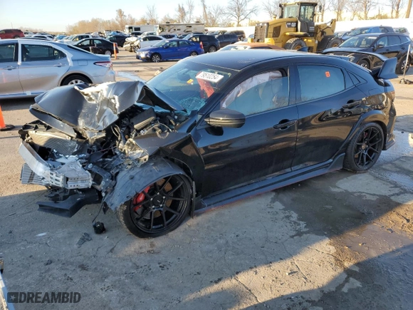 2018 Honda Civic Type R Touring with VIN SHHFK8G75JU202436, listed as a Copart auction lot 79510254 with 0 mi miles and Salvage Title. Bid and sale history available at carsss.com. Image 1.