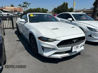 2018 Ford Mustang EcoBoost Premium with VIN 1FATP8UH0J5111777, listed as a Copart auction lot 58871775 with 101,573 mi miles and Clean title. Bid and sale history available at DreamBid. Image 1.