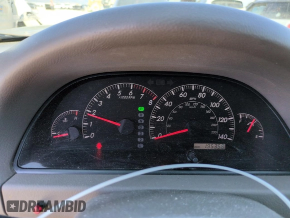 2005 Toyota Camry STD z VIN 4T1BE32K45U096575, wystawiony jako Copart lot #59634625 z przebiegiem 195 358 mil mil oraz Szkoda całkowita • Salvage title. Historia ofert i sprzedaży dostępna na DreamBid. Obrazek 9.