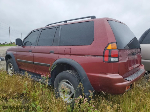 2001 Mitsubishi Montero Sport ES with VIN JA4LS21H01P063609, listed as a Copart auction lot 74446394 with NaN miles and Salvage Title. Bid and sale history available at carsss.com. Image 2.