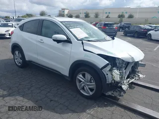 2019 Honda HR-V EX with VIN 3CZRU5H5XKM719534, listed as a IAAI auction lot 41635680 with 55,770 mi miles. Bid and sale history available at carsss.com. Image 1.