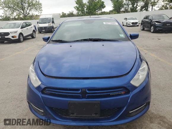 2013 Dodge Dart Aero z VIN 1C3CDFAH5DD306526, wystawiony jako Copart lot #55772505 z przebiegiem 172 970 mil mil oraz Czysty tytuł • Clean title. Historia ofert i sprzedaży dostępna na DreamBid. Obrazek 5.