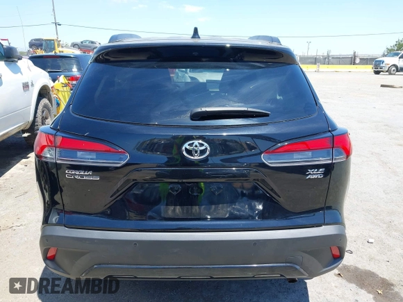 2022 Toyota Corolla Cross XLE with VIN 7MUEAABG3NV042742, listed as a IAAI auction lot 42595052 with 54,299 mi miles and . Bid and sale history available at DreamBid. Image 16.