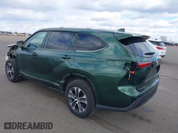 2023 Toyota Highlander L with VIN 5TDKDRBH7PS500510, listed as a IAAI auction lot 41859076 with 26,792 mi miles and . Bid and sale history available at DreamBid. Image 3.