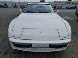 1984 Porsche 944 with VIN WP0AA0944EN453622, listed as a Copart auction lot 85871944 with 92,382 mi miles and Salvage Title. Bid and sale history available at DreamBid. Image 5.