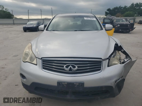 2008 Infiniti EX Journey with VIN JNKAJ09F48M351120, listed as a Copart auction lot 53079045 with 66,156 mi miles and Salvage title. Bid and sale history available at DreamBid. Image 5.
