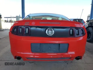 2013 Ford Mustang V6 with VIN 1ZVBP8AM0D5230180, listed as a Copart auction lot 61626655 with 100,168 mi miles and Salvage title. Bid and sale history available at DreamBid. Image 6.