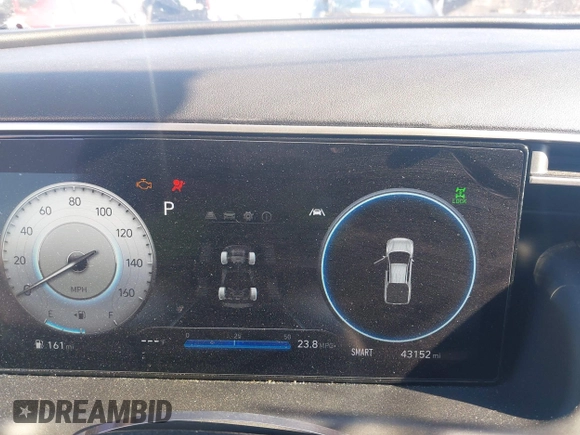 2022 Hyundai Santa Cruz SEL with VIN 5NTJCDAE2NH036992, listed as a IAAI auction lot 41335058 with 43,152 mi miles and . Bid and sale history available at DreamBid. Image 7.