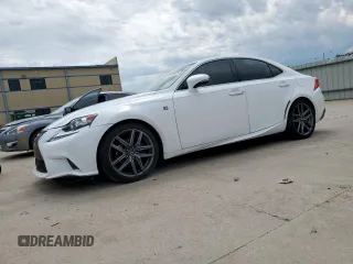 2014 Lexus IS 250 z VIN JTHBF1D2XE5036036, wystawiony jako Copart lot #58263825 z przebiegiem 131 948 mil mil oraz Szkoda całkowita • Salvage title. Historia ofert i sprzedaży dostępna na DreamBid. Obrazek 1.