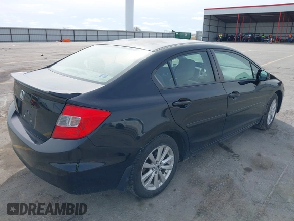 2012 Honda Civic EX with VIN JHMFB2F84CS002015, listed as a IAAI auction lot 41960922 with 188,152 mi miles and . Bid and sale history available at DreamBid. Image 4.