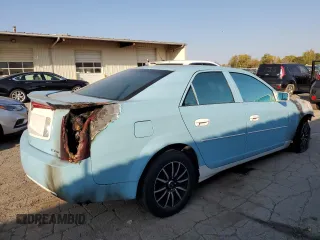 2006 Cadillac CTS with VIN 1G6DM57T160153601, listed as a Copart auction lot 75499714 with 0 mi miles and Salvage Title. Bid and sale history available at carsss.com. Image 3.
