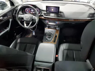 2018 Audi Q5 Premium Plus with VIN WA1BNAFY3J2006307, listed as a Copart auction lot 53312995 with 63,033 mi miles and Salvage Title. Bid and sale history available at DreamBid. Image 8.