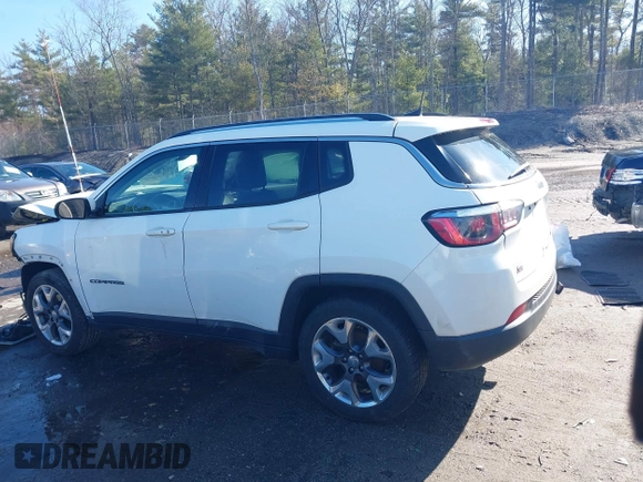2020 Jeep Compass Limited z VIN 3C4NJCCB4LT129013, wystawiony jako IAAI lot #42016985 z przebiegiem 101 305 mil mil oraz . Historia ofert i sprzedaży dostępna na DreamBid. Obrazek 15.