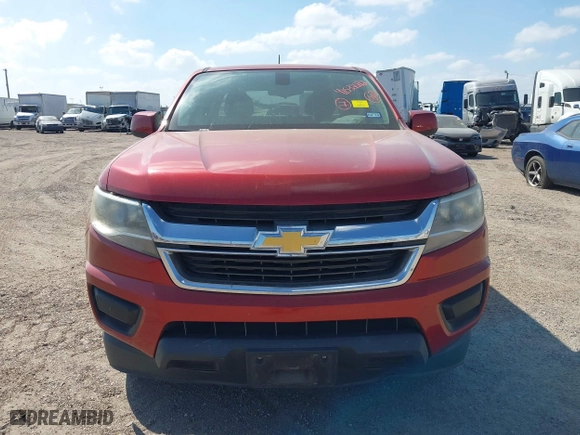 2015 Chevrolet Colorado 2WD LT with VIN 1GCGSBEA6F1227282, listed as a IAAI auction lot 41532212 with 206,289 mi miles. Bid and sale history available at carsss.com. Image 12.