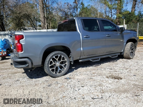2020 Chevrolet Silverado 1500 RST with VIN 3GCPWDED2LG392351, listed as a Copart auction lot 46181515 with 57,853 mi miles and Salvage Title. Bid and sale history available at DreamBid. Image 3.