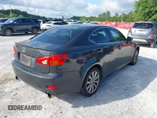 2006 Lexus IS 250 z VIN JTHCK262462004981, wystawiony jako IAAI lot #42242851 z przebiegiem 212 289 mil mil oraz . Historia ofert i sprzedaży dostępna na DreamBid. Obrazek 4.