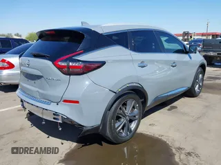 2023 Nissan Murano Platinum with VIN 5N1AZ2DJ6PC104036, listed as a IAAI auction lot 42008473 with 25,463 mi miles and . Bid and sale history available at DreamBid. Image 4.