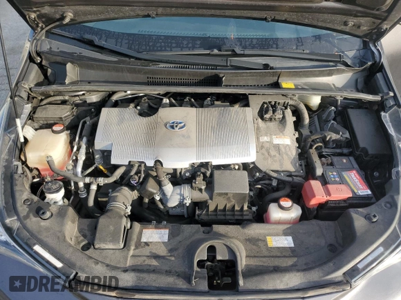 2016 Toyota Prius Two with VIN JTDKBRFU5G3505588, listed as a Copart auction lot 52018155 with 108,538 mi miles and Salvage Title. Bid and sale history available at DreamBid. Image 11.