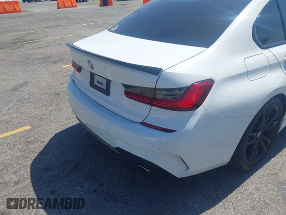 2021 BMW 3 Series 330i with VIN 3MW5R1J07M8C10703, listed as a IAAI auction lot 42272574 with 49,123 mi miles and . Bid and sale history available at DreamBid. Image 4.