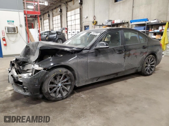 2016 BMW 3 Series 320i xDrive with VIN WBA8A3C54GK690565, listed as a Copart auction lot 42547045 with 94,436 mi miles and Salvage Title. Bid and sale history available at DreamBid. Image 1.