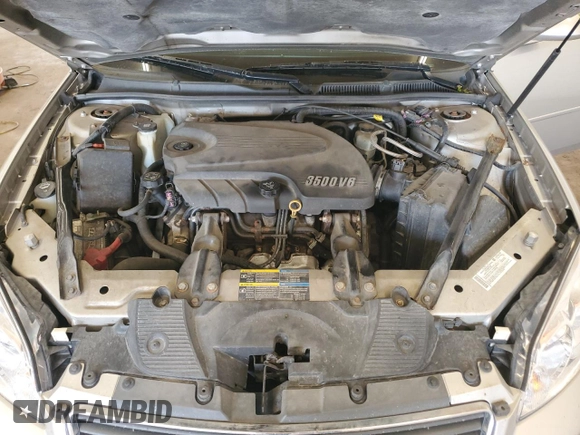 2008 Chevrolet Impala LT with VIN 2G1WT58K081362617, listed as a Copart auction lot 56459975 with 133,442 mi miles and Salvage Title. Bid and sale history available at DreamBid. Image 11.