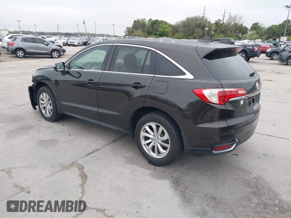 2017 Acura RDX with VIN 5J8TB3H35HL018433, listed as a IAAI auction lot 41628778 with 216,627 mi miles. Bid and sale history available at carsss.com. Image 3.
