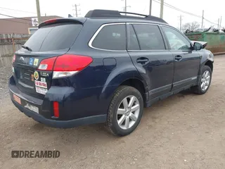 2012 Subaru Outback Limited with VIN 4S4BRBJC3C3249426, listed as a IAAI auction lot 41236657 with 119,634 mi miles and . Bid and sale history available at DreamBid. Image 4.