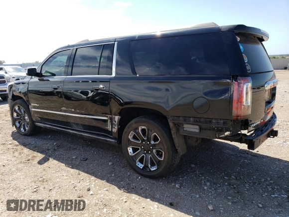 2018 GMC Yukon XL Denali with VIN 1GKS2HKJ8JR358438, listed as a Copart auction lot 69838364 with 47,198 mi miles and Salvage Title. Bid and sale history available at carsss.com. Image 2.