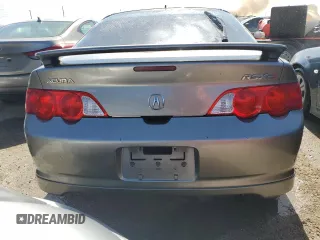 2002 Acura RSX Type S with VIN JH4DC53052C026529, listed as a Copart auction lot 76196964 with 0 mi miles and Salvage Title. Bid and sale history available at carsss.com. Image 6.