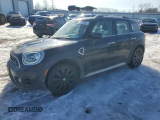2020 MINI Countryman Cooper S with VIN WMZYX1C09L3L10487, listed as a Copart auction lot 48133965 with 87,409 mi miles and Salvage Title. Bid and sale history available at carsss.com. Image 1.