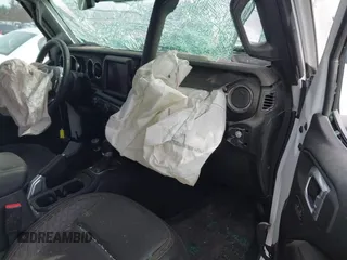 2022 Jeep Wrangler Unlimited Sahara with VIN 1C4HJXEN3NW222744, listed as a IAAI auction lot 41855313 with 43,780 mi miles and . Bid and sale history available at DreamBid. Image 5.