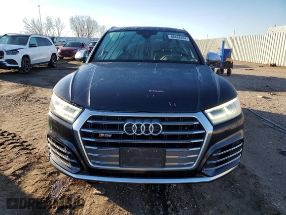 2019 Audi SQ5 Premium Plus with VIN WA1B4AFY5K2001775, listed as a Copart auction lot 80466204 with 120,337 mi miles and Salvage Title. Bid and sale history available at DreamBid. Image 5.