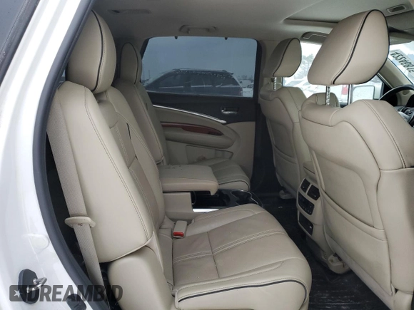 2017 Acura MDX w/Advance Pkg with VIN 5FRYD4H86HB032729, listed as a Copart auction lot 42246815 with 100,842 mi miles and Clean Title. Bid and sale history available at carsss.com. Image 10.