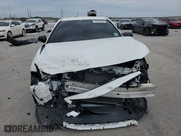 2022 Toyota Camry SE with VIN 4T1G11AK8NU017495, listed as a Copart auction lot 51078705 with 0 mi miles and Salvage Title. Bid and sale history available at carsss.com. Image 5.