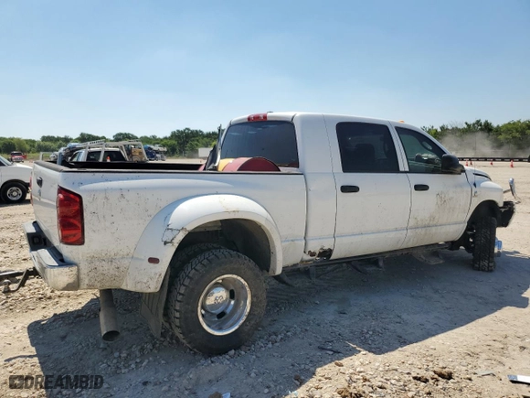 2007 Dodge Ram 3500 SLT with VIN 3D7MX49C07G754609, listed as a Copart auction lot 70226564 with 113,090 mi miles and Salvage Title. Bid and sale history available at carsss.com. Image 4.