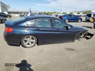 2015 BMW 4 Series 428i with VIN WBA4A5C58FD410238, listed as a Copart auction lot 64626494 with 72,263 mi miles and Salvage Title. Bid and sale history available at DreamBid. Image 3.