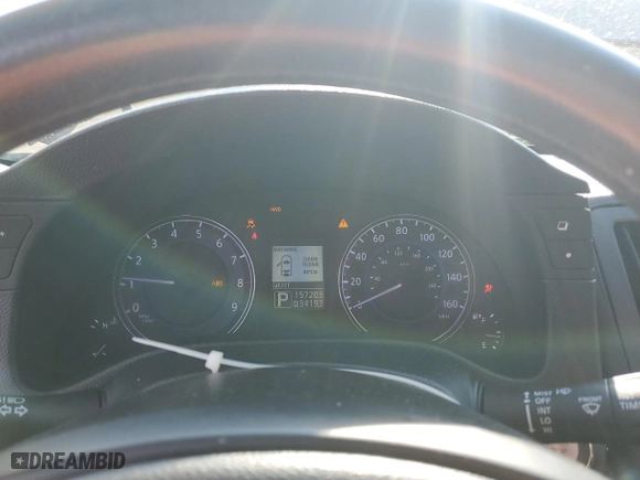 2013 Infiniti G37 Sedan x with VIN JN1CV6AR0DM769534, listed as a Copart auction lot 53759915 with 157,203 mi miles and Salvage Title. Bid and sale history available at carsss.com. Image 9.