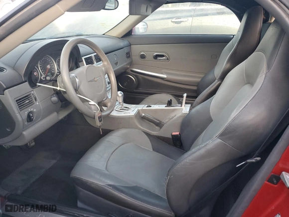 2005 Chrysler Crossfire Limited with VIN 1C3AN65LX5X059717, listed as a Copart auction lot 73971304 with 79,829 mi miles and Non Repairable. Bid and sale history available at carsss.com. Image 7.