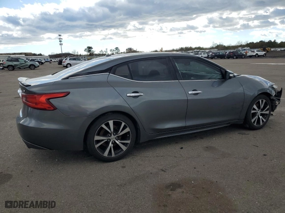 2018 Nissan Maxima SV with VIN 1N4AA6AP1JC379984, listed as a Copart auction lot 43532755 with 115,387 mi miles and Salvage Title. Bid and sale history available at carsss.com. Image 3.