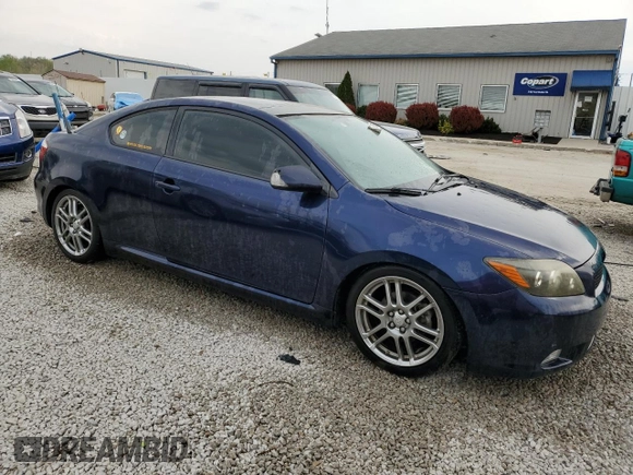 2008 Scion tC Spec with VIN JTKDE167080240120, listed as a Copart auction lot 53664295 with 81,559 mi miles and Non Repairable. Bid and sale history available at DreamBid. Image 4.