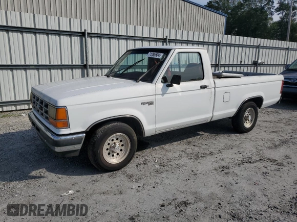 1991 Ford Ranger Splash with VIN 1FTCR10A0MTA38754, listed as a Copart auction lot 71286504 with 61,135 mi miles and Salvage Title. Bid and sale history available at DreamBid. Image 1.