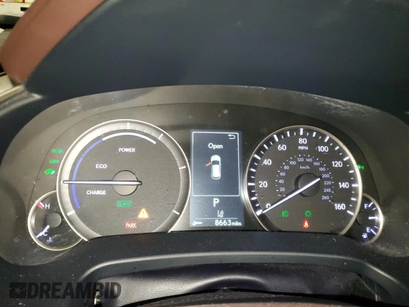 2018 Lexus RX 450h with VIN 2T2BGMCA9JC021481, listed as a Copart auction lot 57111405 with 186,533 mi miles and Salvage title. Bid and sale history available at DreamBid. Image 9.