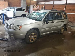 2007 Subaru Forester X with VIN JF1SG63667H738233, listed as a Copart auction lot 63387695 with 210,193 mi miles and Salvage title. Bid and sale history available at DreamBid. Image 1.