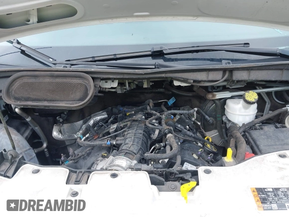 2023 Ford Transit Passenger XL with VIN 1FBAX2YG0PKA93666, listed as a IAAI auction lot 41493225 with 44,092 mi miles and . Bid and sale history available at DreamBid. Image 10.
